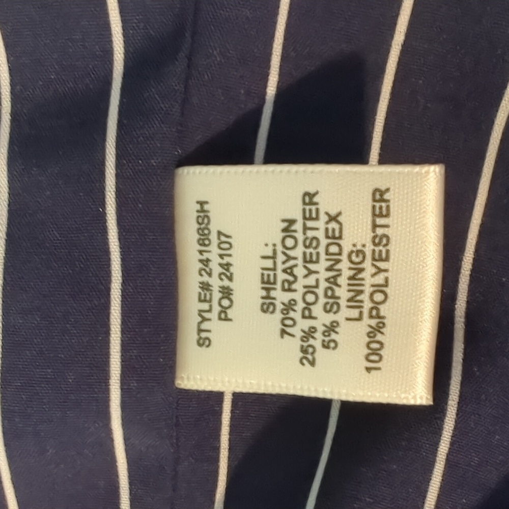 NWOT XSP Navy Skies are blue blazer - Picture 4 of 5